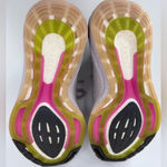 Adidas Ultraboost in Light Gray and Neon Green Photo 6