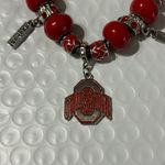 Ohio State Buckeyes Multi Charm Bracelet Red Photo 2