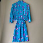 M.C.S. ltd‎ sz 18 Vintage floral dress Blue Photo 6