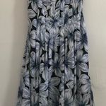 Banana Republic Floral Print Pin-Tuck Midi Floral Dress Photo 2