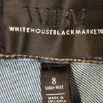 White House | Black Market  High-Rise Straight Sculpt Jeans - size 8 Photo 3