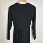 Reformation  metallic shimmer dress black medium Photo 11