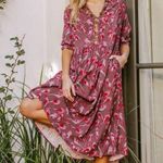 Sheridan French Bird Dress Cheetah XS Boho Coastal Cowgirl Quiet Luxury Core Photo 10