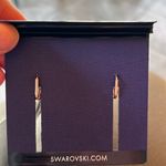 Swavorski Swarovski Rose Gold Teardrop Earrings Photo 1