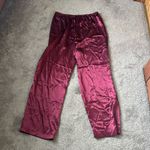 Croft & Barrow Croft & Borrows Autumn Wine Satin Pajama Set SIZE L Photo 4