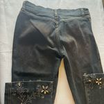 Paris Blues  Black Flare Jeans with Embellishments Photo 6