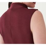 Spanx AirEssentials Sleeveless Mock Neck Top Spice Traveling Comfort Soft Tank Photo 3