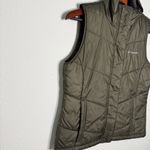 Columbia  women quilted puffer vest jacket brown size XS Photo 3