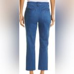 Frank & Eileen  Wicklow Italian Crop Denim Trouser Raw Hem Pants Photo 2