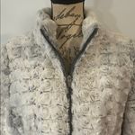 Krimson Klover ‘Katia plush fleece zip front jacket L Gray Size L Photo 3