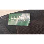NWT L.L. Bean Relaxed Fit Black Corduroy high rise pants 8 petite 30" waist Photo 13