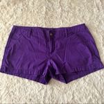 Arizona Jeans  Purple Denim Shorts Size 9 Photo 0