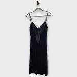 Band of Gypsies Band of the Free Black Velvet Slip Dress NWT Size Small Black Velvet Dress Photo 1