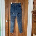 Maniere De Voir ✨ ✨ Super Stretch Moto Style Skinny Jeans ~ Size 6 💛🍄 Photo 1