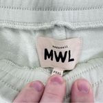 Madewell Petite Superbrushed Easygoing Sweatpants Light Green Loungewear PXXL Photo 2