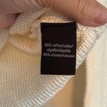 Calvin Klein Jeans NWT Turtleneck Sweater - Ivory, Size M Photo 2