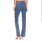 superdown Low Rise Flare Leg Ruched Top Jeans Medium Wash REVOLVE NWT Size 23 24 Photo 3