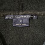 Ralph Lauren  Sport Women’s Size M Black Full Zip Hooded Sweatshirt Photo 3