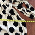 Diane Von Furstenberg  ivory silk halter neck sleeveless dress size 10 Photo 3