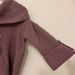 Talbots  Wool Knit Sweater Size Medium Wool Alpaca Blend Turtleneck Cowl Chunky Photo 5