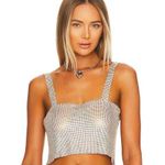 superdown Mackenzie Crop Top in Gold Photo 0