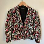 Nanette Lepore  0 floral zip front blazer jacket Photo 0