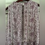 Addie Tunic Purple Floral size M Photo 6