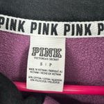 Pink by Victoria's Secret Size Small Quarter Snap Pullover Sweatshirt Purple Photo 4