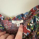 JODIFL Multicolor Floral Smocked Mini Dress Size 3X Women's Photo 2