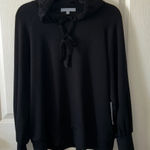 Antonio Melani Black Unwind Hoodie Soft Sweatshirt Size Large NWT Photo 1