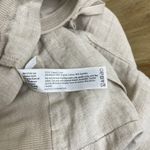 Eileen Fisher Linen Cargo Shorts Womens XS Khaki Lightweight Beach Travel 11.5" Photo 8