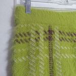 Arizona Jeans Arizona Green Plaid Mini Fuzzy Skirt Party Size Small Photo 1