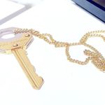 Dolce & Gabbana Authentic RARE Vintage Large Gold Y2K Key Necklace Photo 4