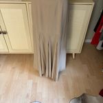 TOVE Elodie Open Back Silk Crepon Midi Dress Size 38 Photo 4