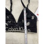 Calvin Klein  Women's Bra Bralette Tie Dye Black Size XS Wireless Pullover Photo 6