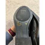 Arturo Chiang ARTURO CHANG Black Leather Chunky Heel Zipper Ankle Boot Sz 7.5 Photo 5