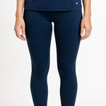 Aerie  Chill Play Move High-Waisted Navy Blue Leggings Size Medium. Photo 0