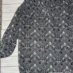 Derek Heart Size Medium Derek Pretty Black & White Womens Blouse Photo 1