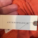 Anthropologie NWT  Amadi Women's Orange/Red Wide Leg Pants - Size M Photo 4