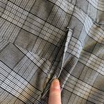 A New Day Women's Size 4 High Rise Skinny Ankle Pants Gray Plaid Photo 12