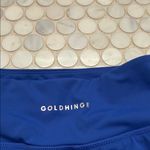 Women’s Royal Blue Pleated Goldhinge Mini Skirt Size XS Photo 2