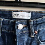 ZARA Woman JEANS | ZW THE DREED FLARE CROPPED JEANS Blue | 9863/040 Size 4 Photo 3