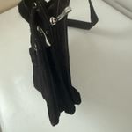 Baggallini  Cross Over Buckle Crossbody Expandable Black Nylon Travel Bag Photo 4