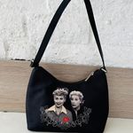 Lucy Love I love Lucy Small Canvas Purse Handbag black Photo 4