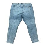 Torrid  Jeans Size 22 Laurel Canyon High Rise Straight Button Fly Distressed NWT Photo 3