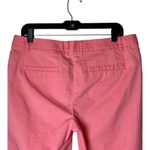J.Crew  Shorts Women Size 2 Pink Stretch Chino‎ Bermuda Preppy Walking Photo 4