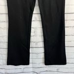Anne Klein  Women’s Size 6 Black Bootcut Dress Pants Mid Rise Stretch Wide-Leg Photo 3