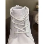 Dr. Martens  Combs Women White Canvas High Top Combat Boots Sz 8 Bonny W Photo 6