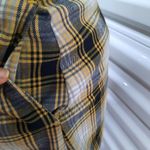 Urban Outfitters Y2K  Skirt Size Medium Yellow Plaid Academia School Girl Mini Photo 6