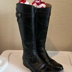 Frye  Women’s 6.5 Molly Knee High Tall Black Leather Riding Boots Photo 1